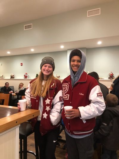 Smiles and the Cardinal Cafe go together.