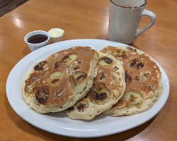 Banana Walnut Pancakes