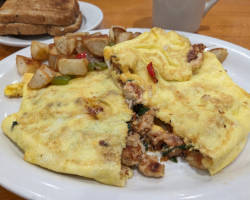 Grilled Chicken Omelette
